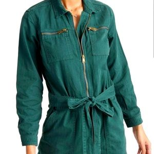 Lucky Brand military green jumpsuit